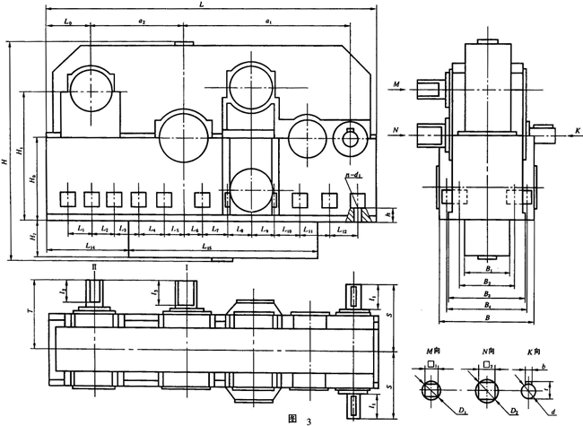 全封閉甘蔗壓榨機(jī)減速器主題內(nèi)容與適用范圍、引用標(biāo)準(zhǔn)、型式尺寸